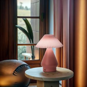 Hundred fold fabric desk lamp